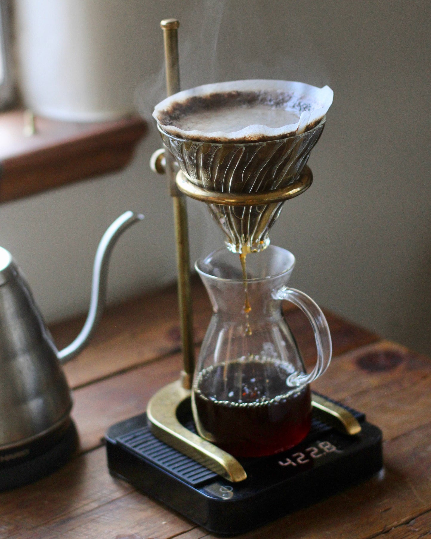 The Clerk Pour Over Stand | Farrier Collection