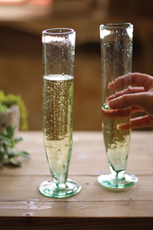 Champagne Flutes | Set of Two